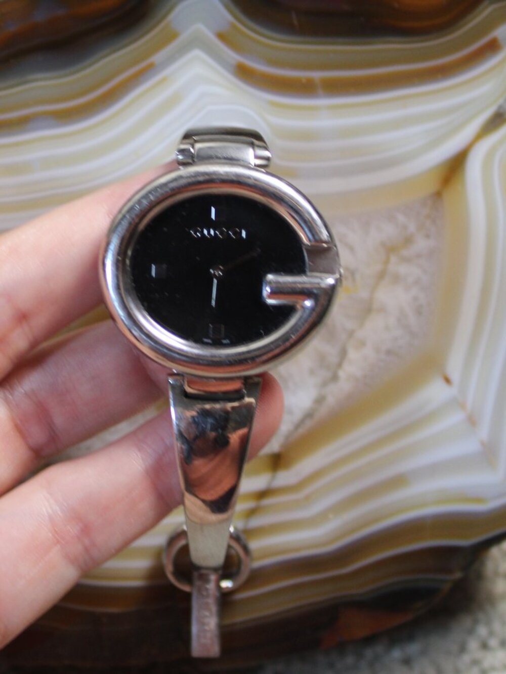 Gucci Guccissima YA134301 Wrist Watch for Women 8" Sapphire Quartz Movement